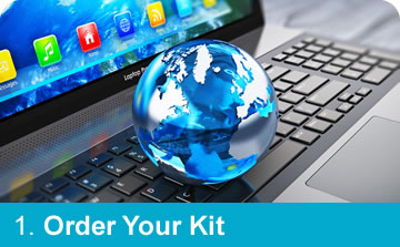 Step 1: Order Your DNA Testing Kit from Affinity DNA Step 1: Order Your DNA Testing Kit from Affinity DNA